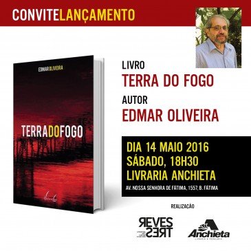 Convite Livro Edimar Oliveira