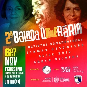 Balada Litherária traz Alice Ruiz e faz homenagem a Graça Vilhena