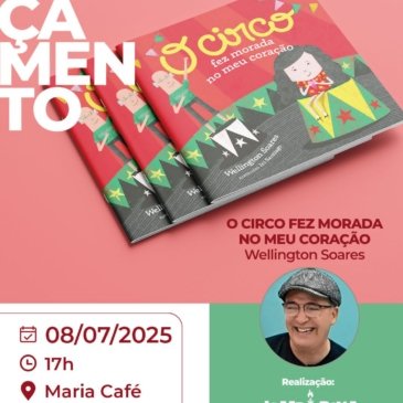 Lançamento nesta terça (8), a partir das 17h, no Maria Café, em Teresina